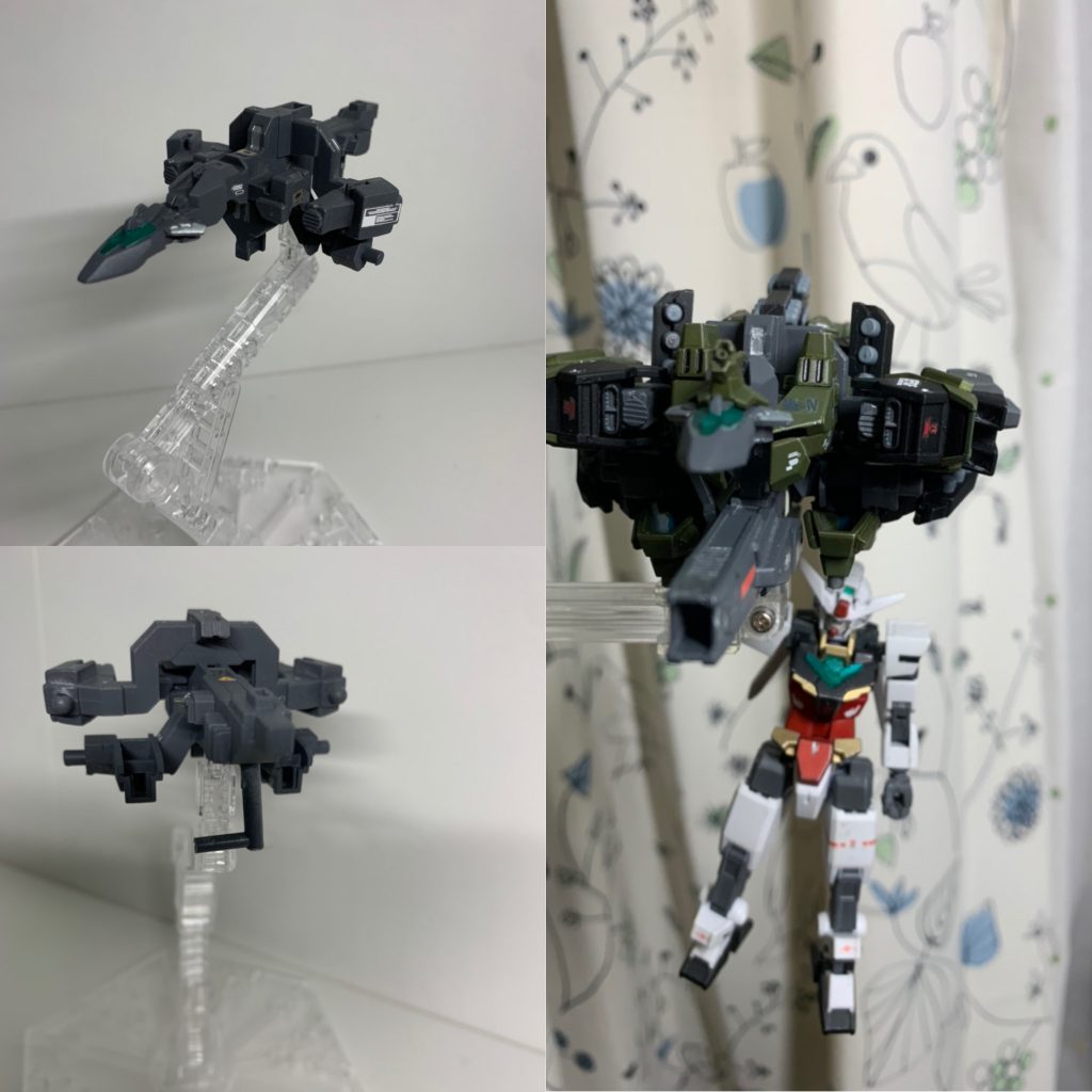 ランナーの切れ端でグリップを作りました。