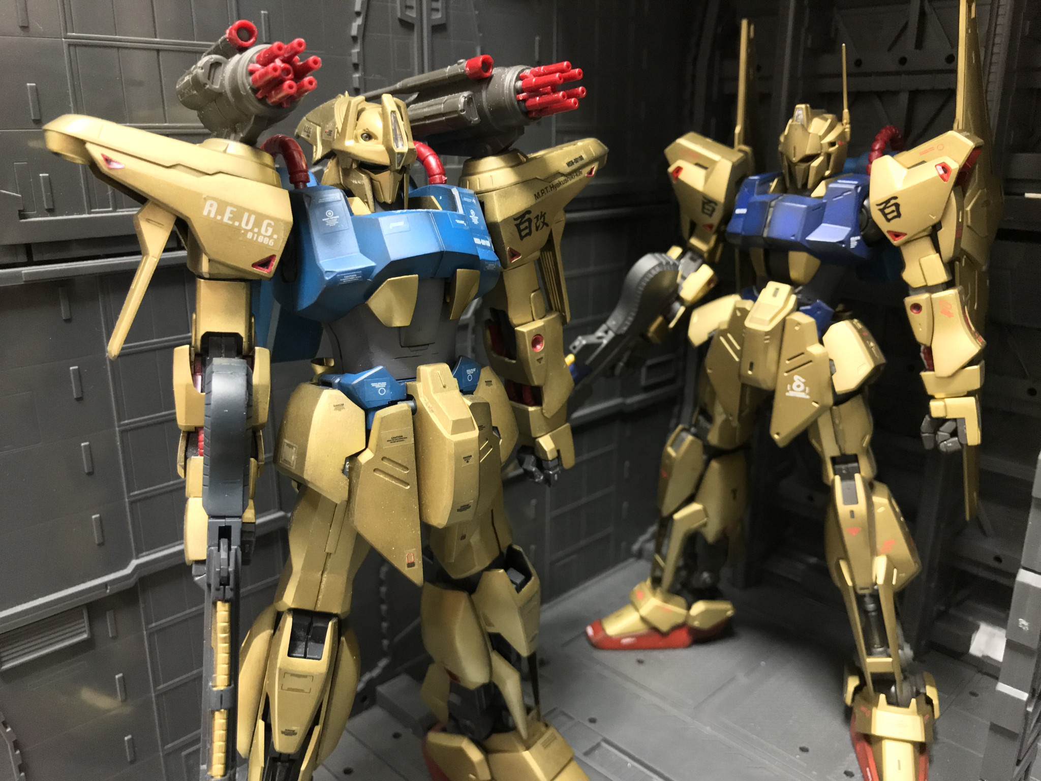 MG 量産型百式改｜@od1609さんのガンプラ作品｜GUNSTA（ガンスタ）