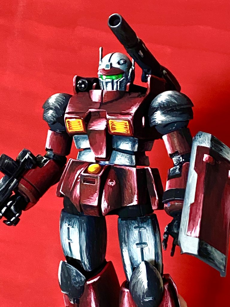 1/144 ガンキャノン最初期実戦型 イラスト風–2枚目/制作者：@j_gunaka