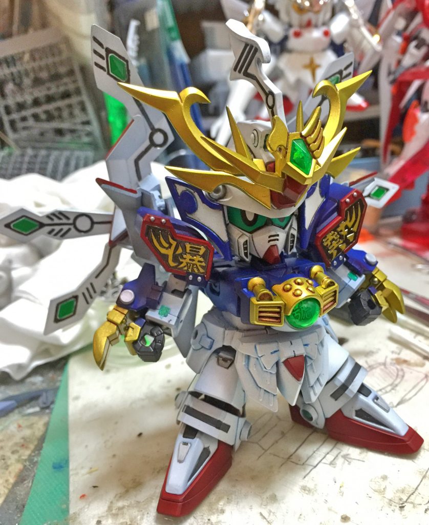 デカール貼る前の仮組みです