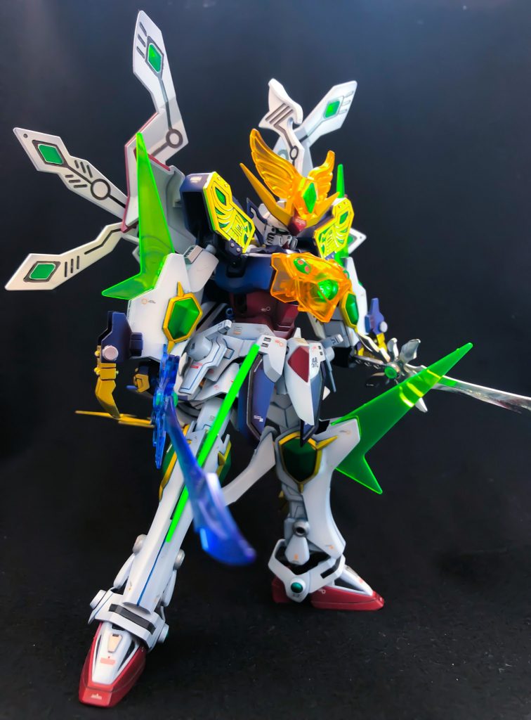 リアル形態です。スターウイニングのギミッグを流用しています。