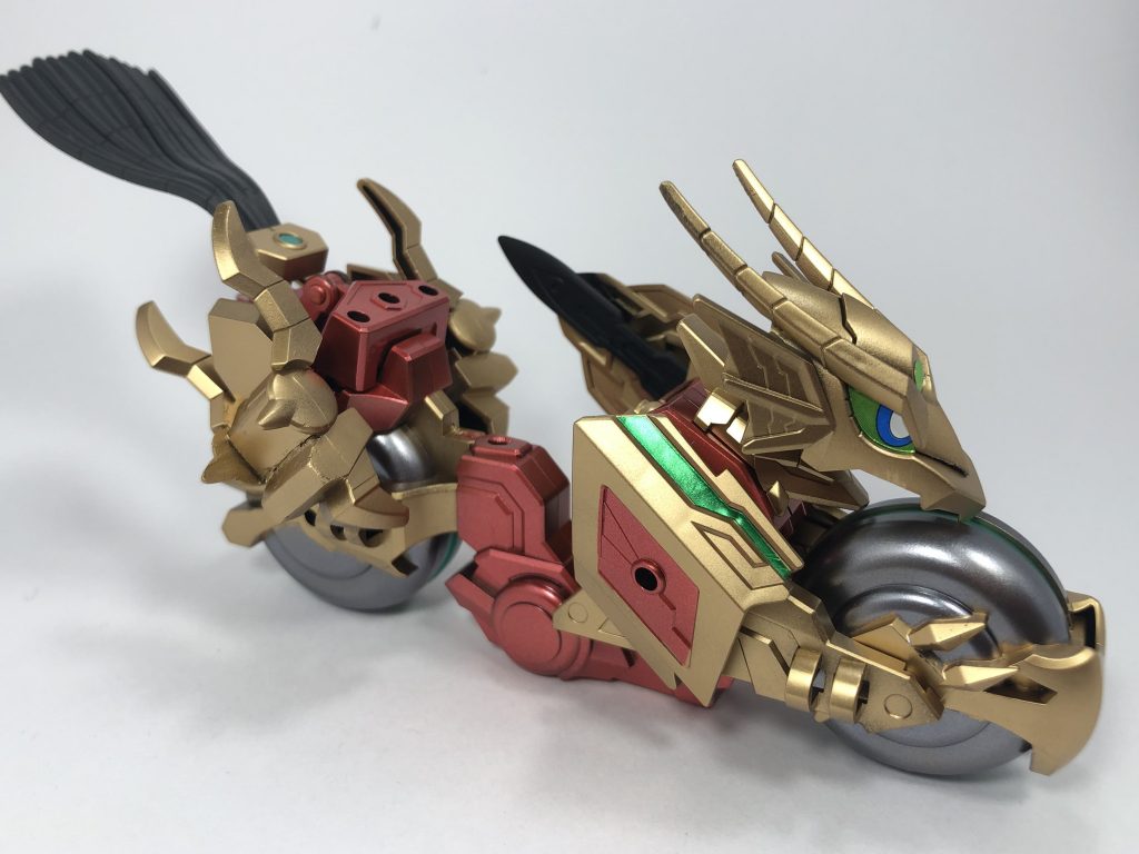 トリニティバイクにモルジアーナのパーツを合体。