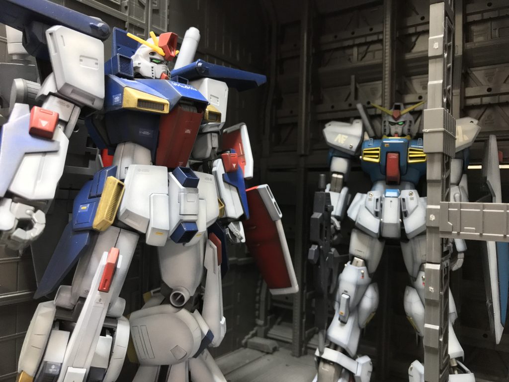 　過去作のMkⅡと。実はこのMkⅡが一番手が入ってたりするんですがw