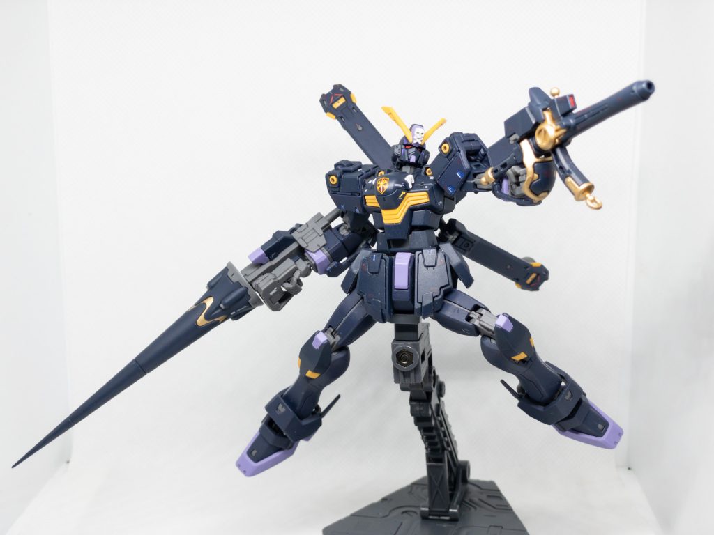 ザンバスターを構えて。