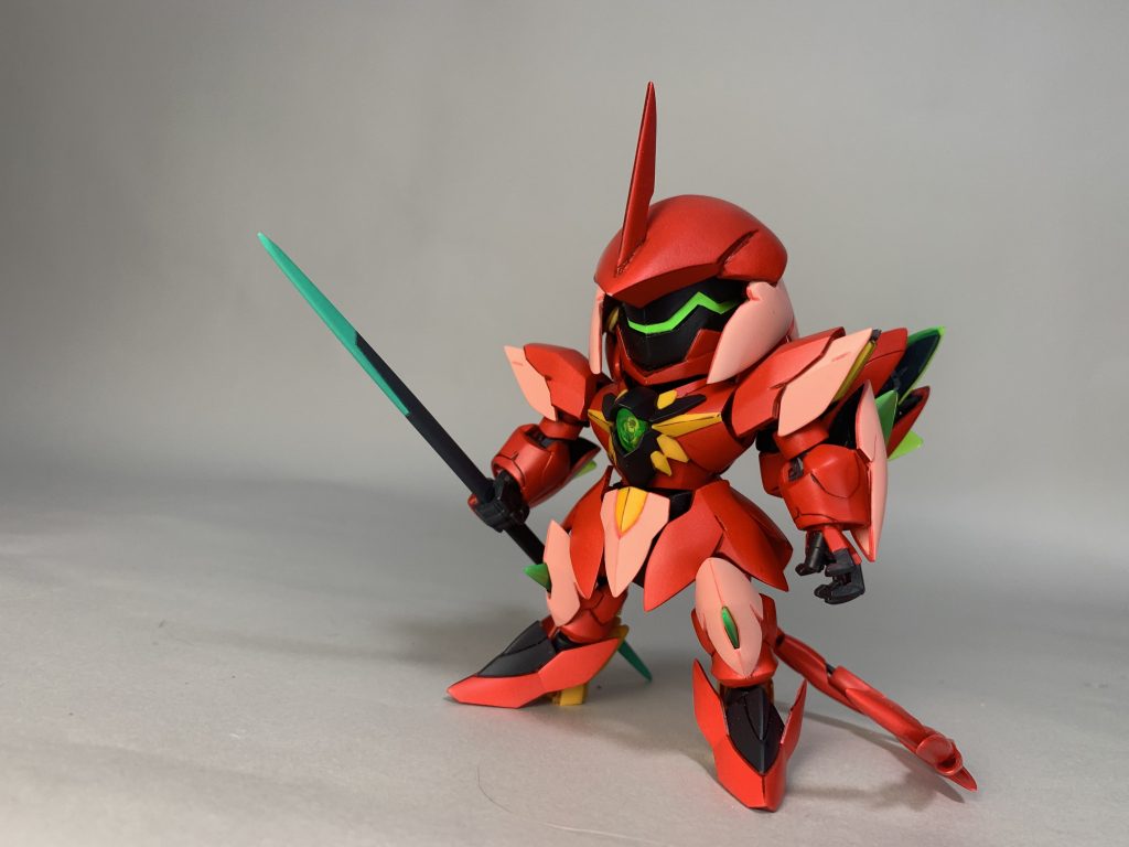 SDCSのフレームにHGギラーガやBBレギルスを組み合わせました。、