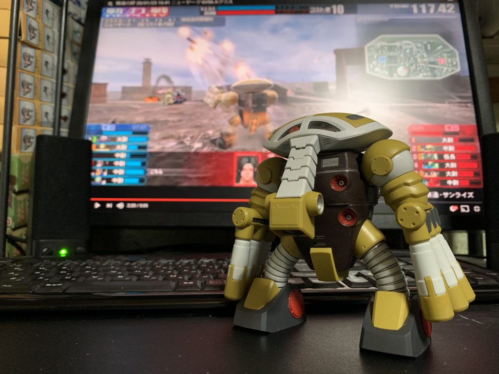 戦場の絆でこの機体との相性がとても良いのか、良く乗るようになってからすぐに昇格。
6連射のC砲がお気に入り。
バーメン諸君ありがとう！