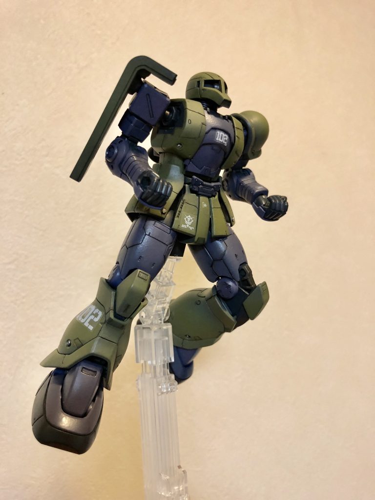 オリジン ザクI–2枚目/制作者：ヨシダヒサシ