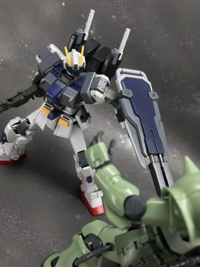 スパイクシールド
ジムストライカーやペイルライダーと共通のもの。