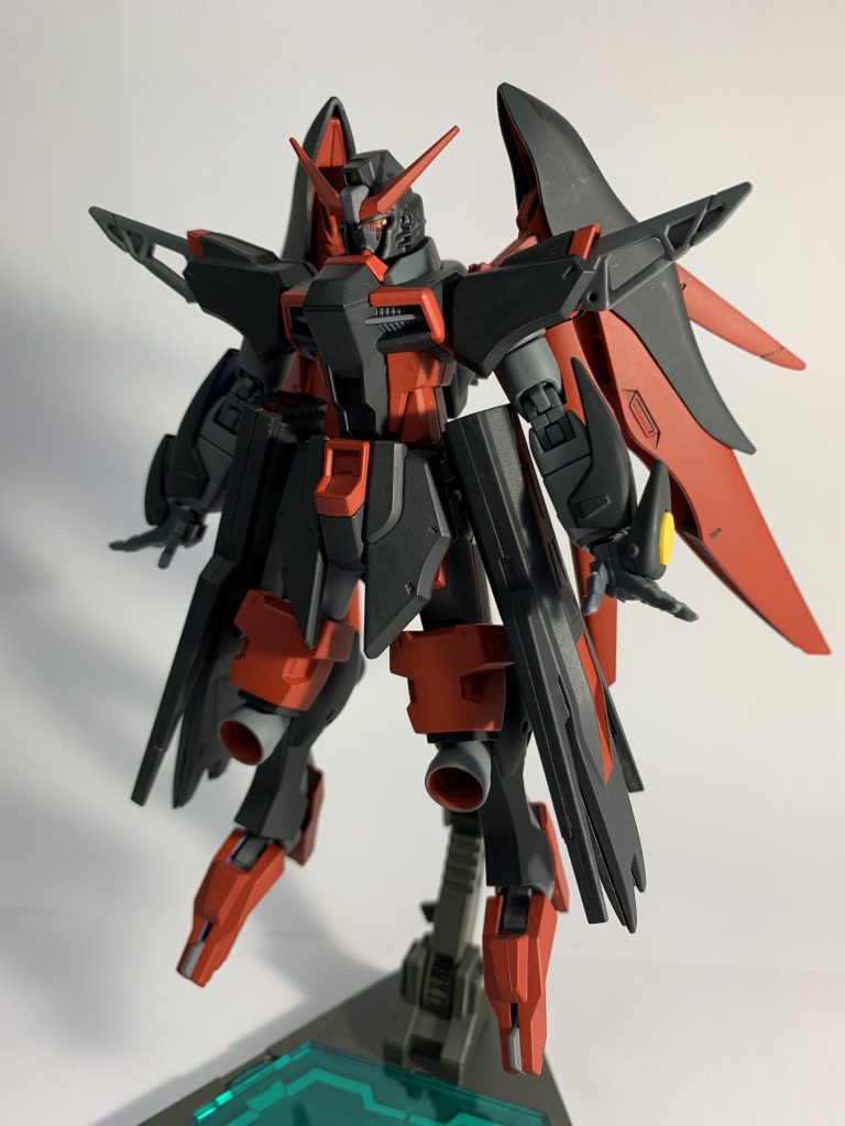 脚部パーツをガンダムヴィダールとミックス