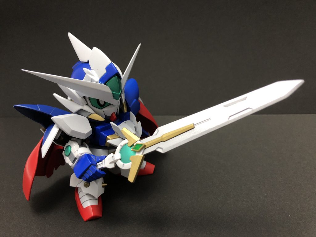 初期装備のGNナイトソード。魔力が宿った長剣。
ほぼダブルオーダイバーの剣そのまま。