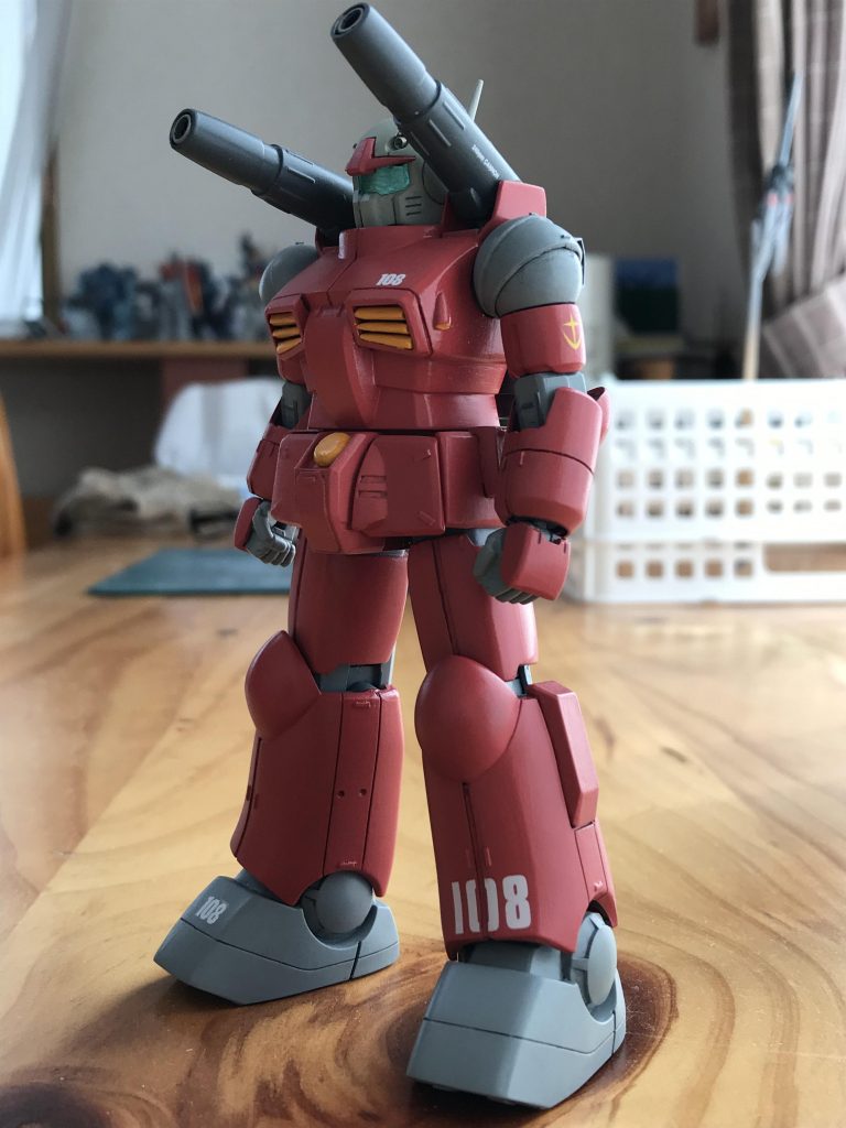 HGUCガンキャノン–4枚目/制作者：けいきゅう