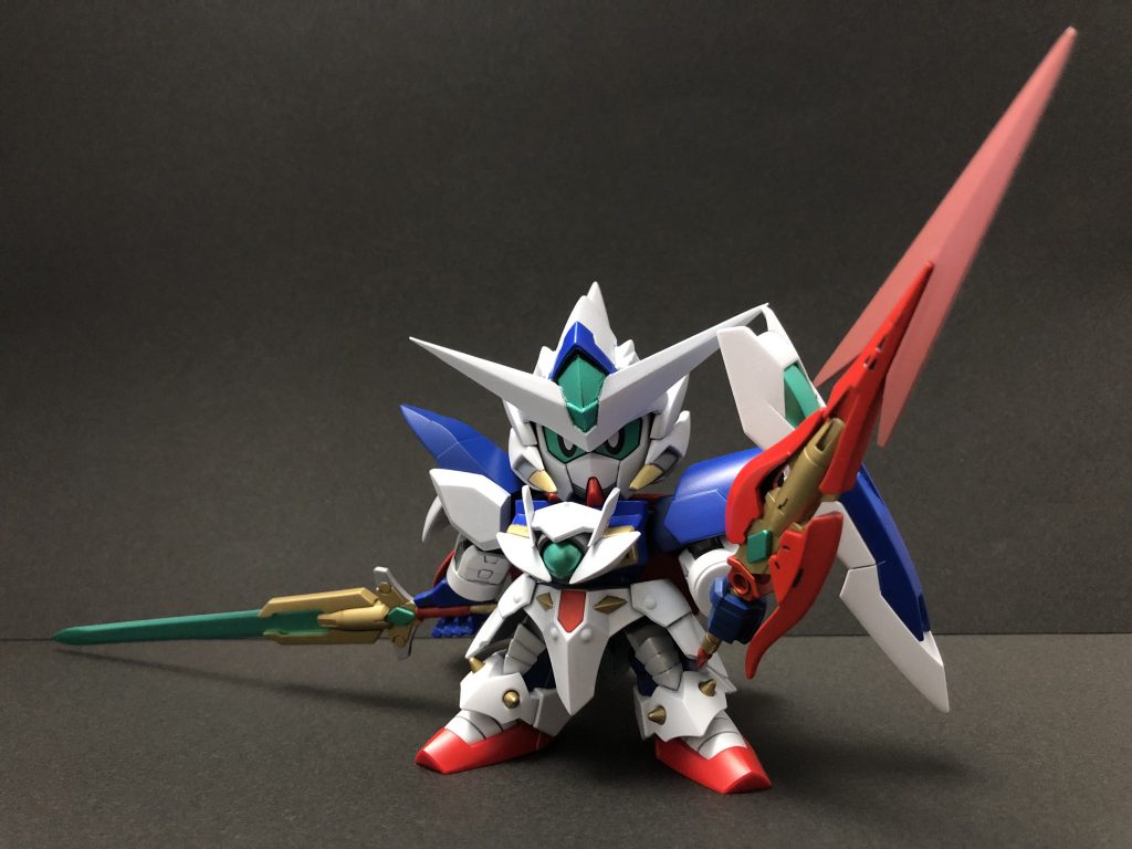 「エクシア、未来を切り開く!」
最終形態、天空騎士ガンダムエクシア。