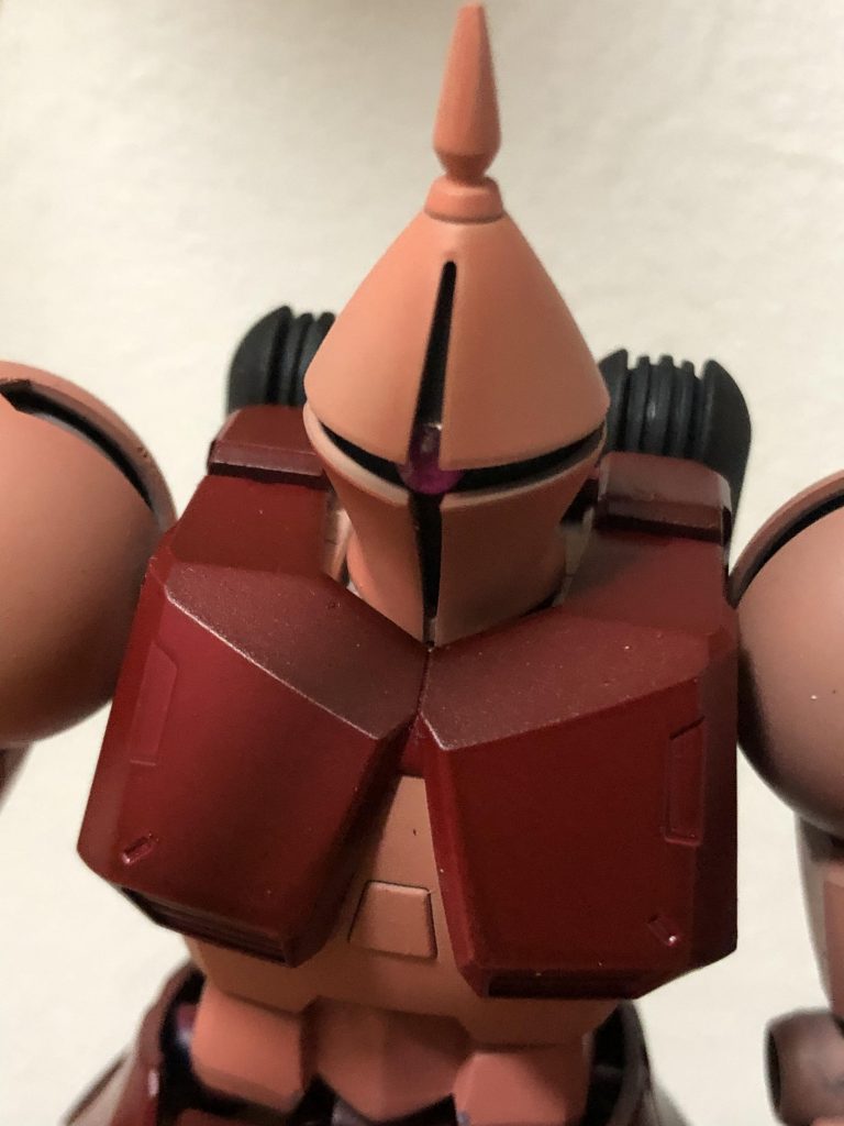 シャア専用ギャン–2枚目/制作者：アンジェロのプラモデル工房