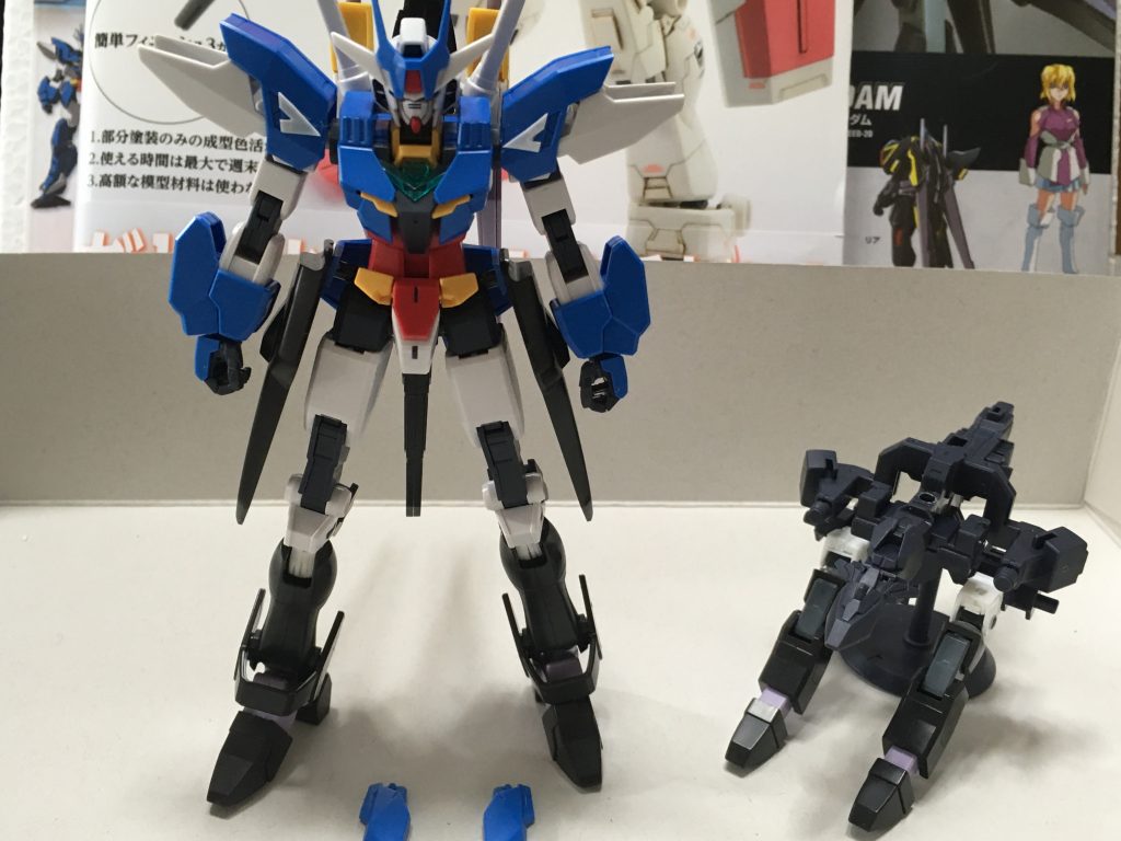 合体させてバランスを確認。