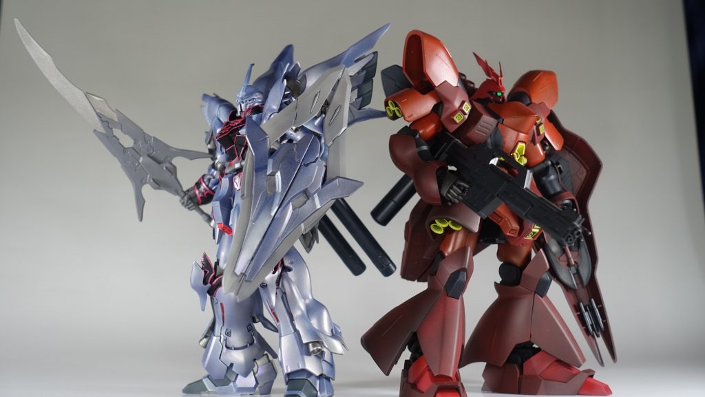 ＨＧＵＣ　シナンジュは積みの中に埋もれているので代わりに
ＨＧＵＣ　サザビーと。