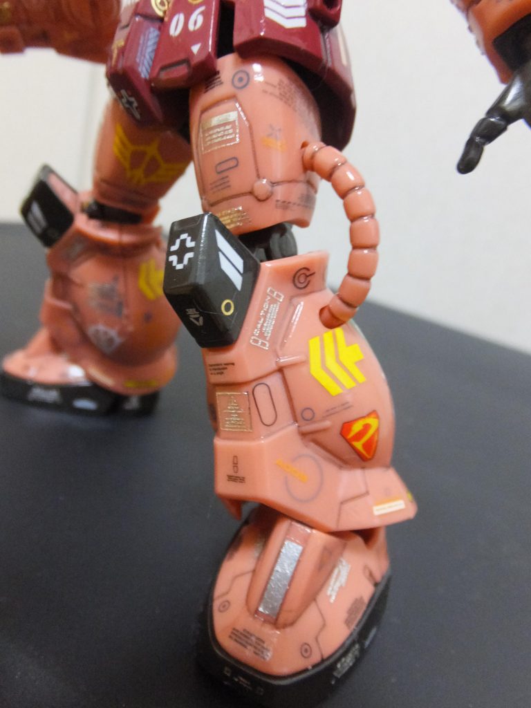 ザクといえばやっぱり動力パイプですね！カッコイイ！