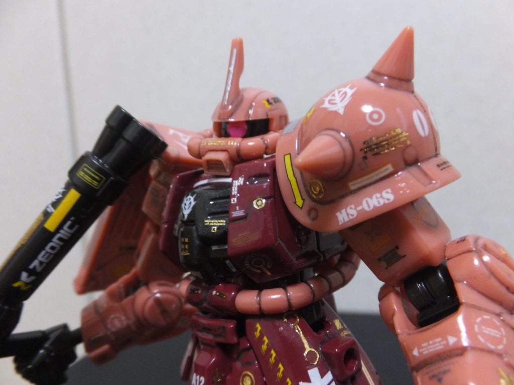 ガンダムのライバルといえばやはり「シャアザク」でしょう！