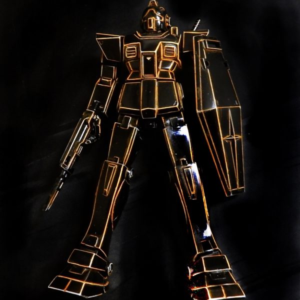 旧キット  ジムⅡ ワイヤーフレーム風塗装