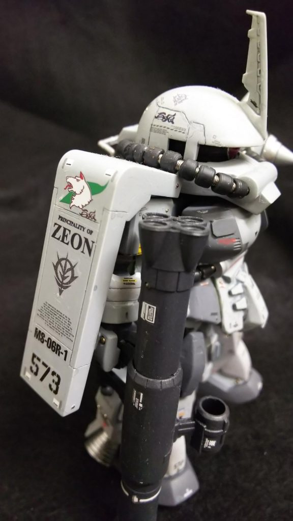 SDクロスシルエット シンマツナガ専用ザク–4枚目/制作者：みっつ