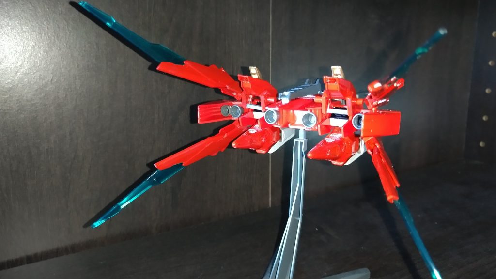 推進力向上の為に、バーニアを追加してます