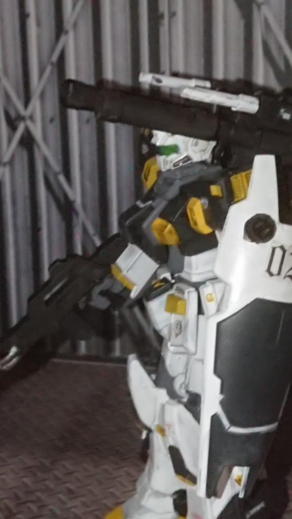 「ったく、上層部の見栄ってのは解りませんなぁ……中尉。本当にこんな機体で良いんですかい?」
かつて、一年戦争で活躍したエイガー中尉は昇進し,かのフェンリル隊との激戦をで敗北した事から彼らの追撃を止めることなくこの機体を見つめていた。
「俺は、この機体であいつ等を倒せるんなら上のくだらねぇ見栄なんざ関係ねぇよ」
整備士の愚痴を聞き流しながらも彼はその機体へとまた足を踏み入れ戦地へ向かう。