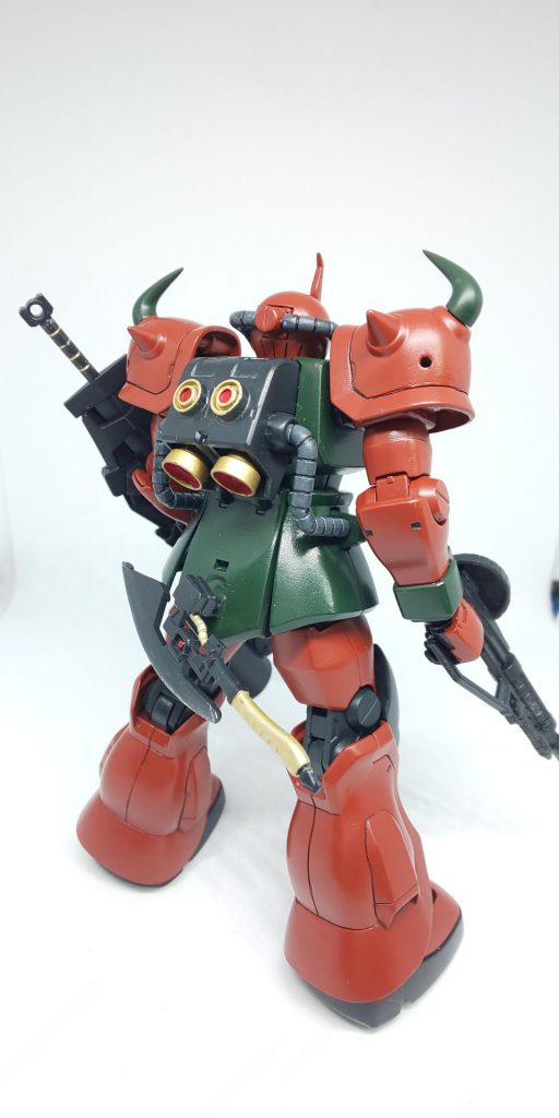 グフカスタム ガルマ専用機–4枚目/制作者：老眼鏡おじさん