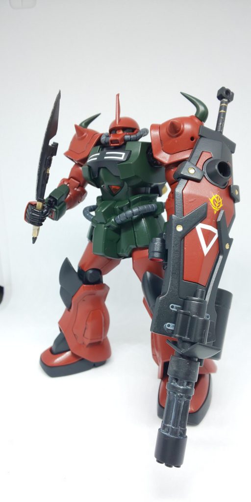 取り回し重視の為、ガトリングをショートに。