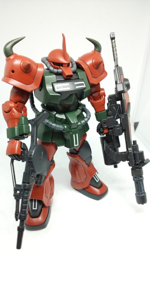 足の甲とふんどしにデカールを追加しました。