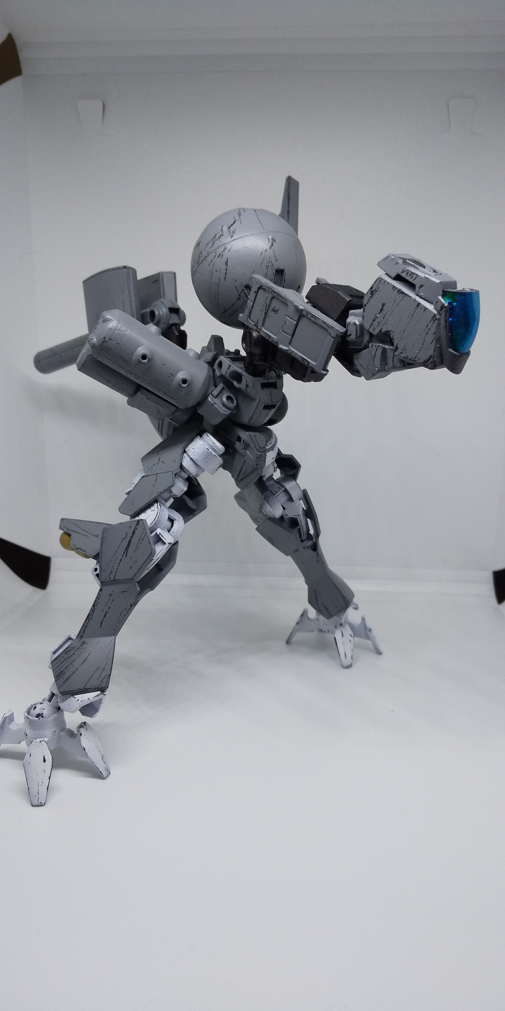 光学兵器搭載巨大歩兵 雷撃 きつねさんのガンプラ作品 Gunsta ガンスタ