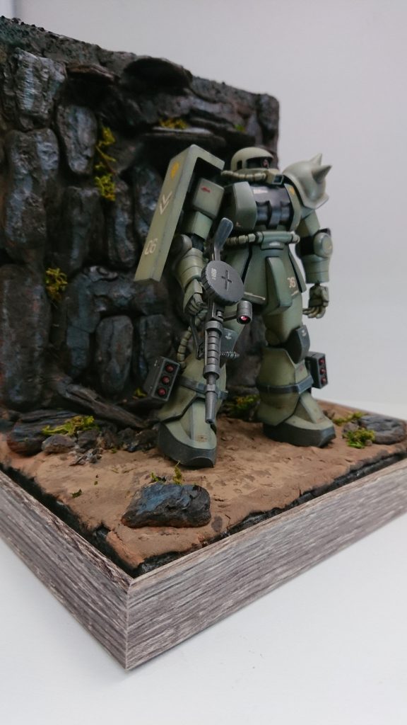 HGUC 量産型ザク–4枚目/制作者：しゅうまい