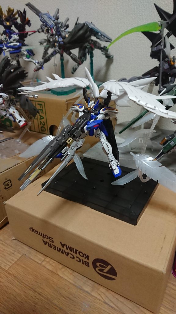 ドライツバークバスター発射状態。
個人的にこれが一番様になります。