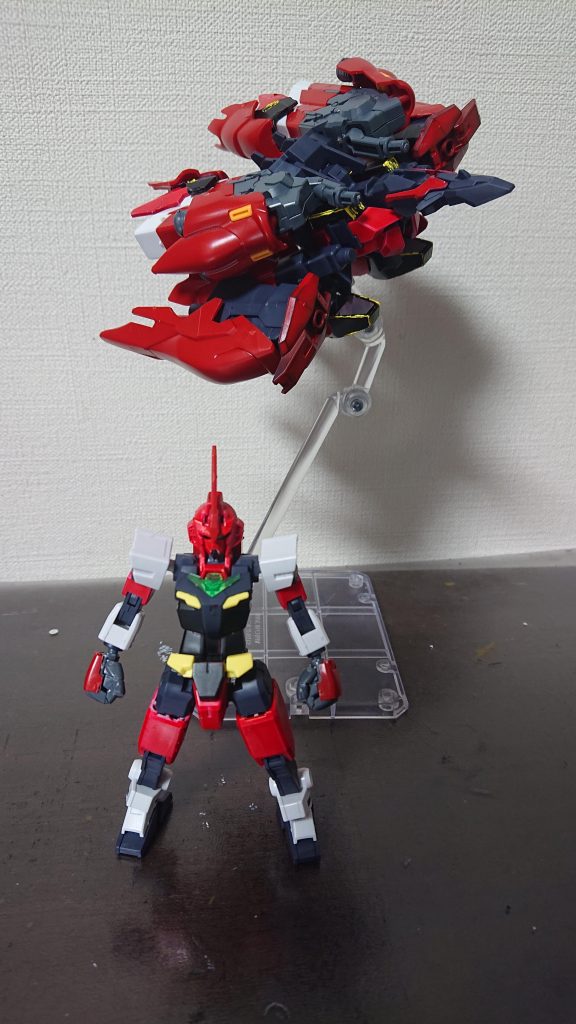 アーマーの方をもう少し凝ったデザインにしたかったな〜という印象。