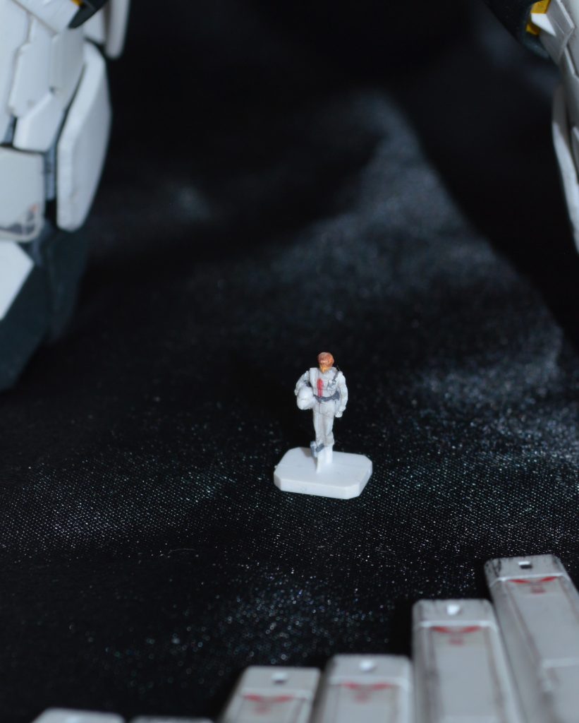 白い悪魔さんも塗り分けました