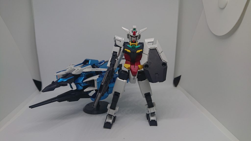 コアガンダムとアースリィアーマー