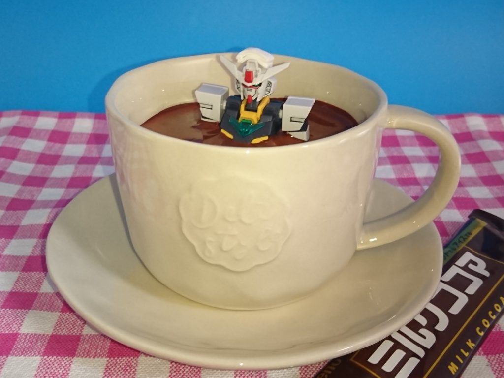 『ふー。良いココアだ』