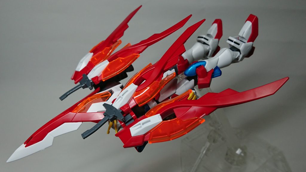 ウイングゼロ炎のパーツを使用しているので