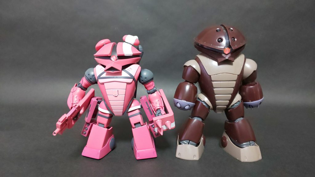 HGUCよりちょっと小さいです(かわいい)