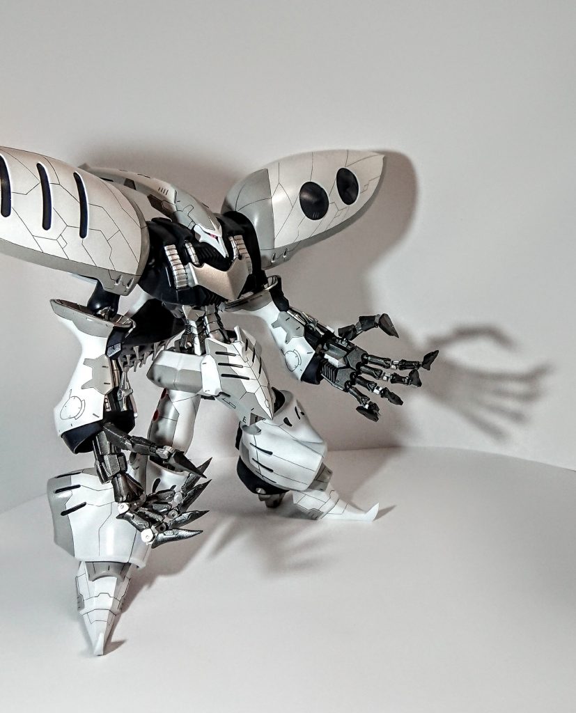 光を当てたときに浮かぶ影がいい感じで映えています。
個人的ベストショット。