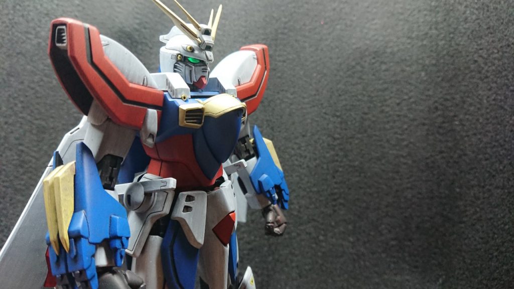 MG ゴッドガンダム–3枚目/制作者：しらいし