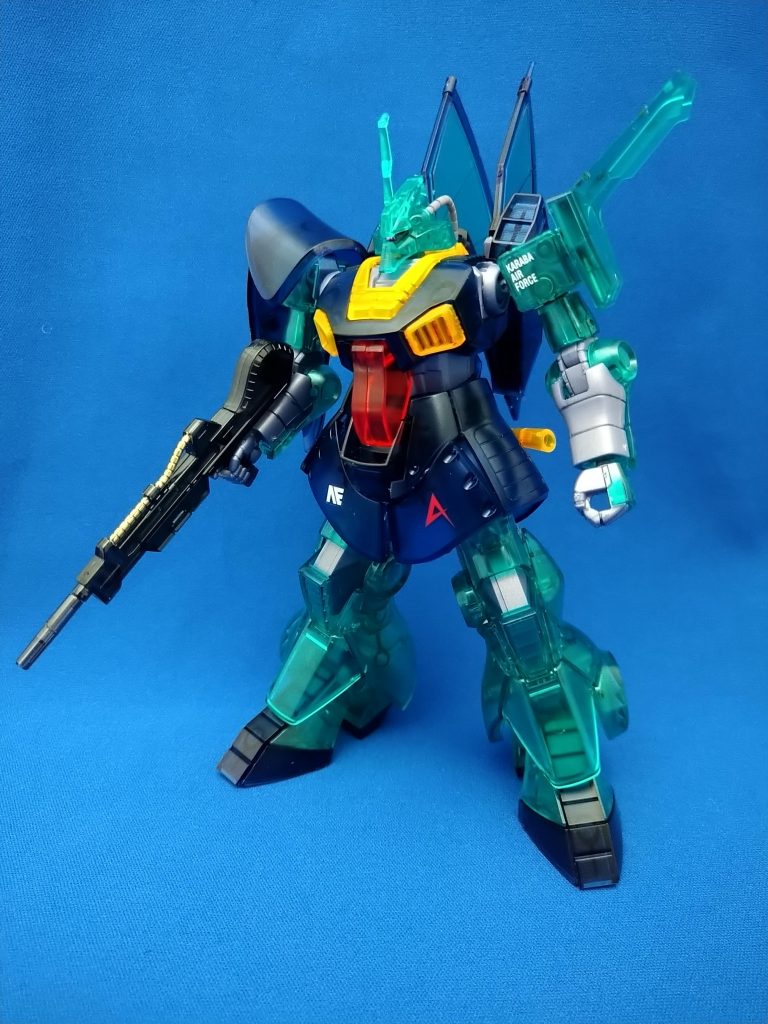 ライフルは部分塗装