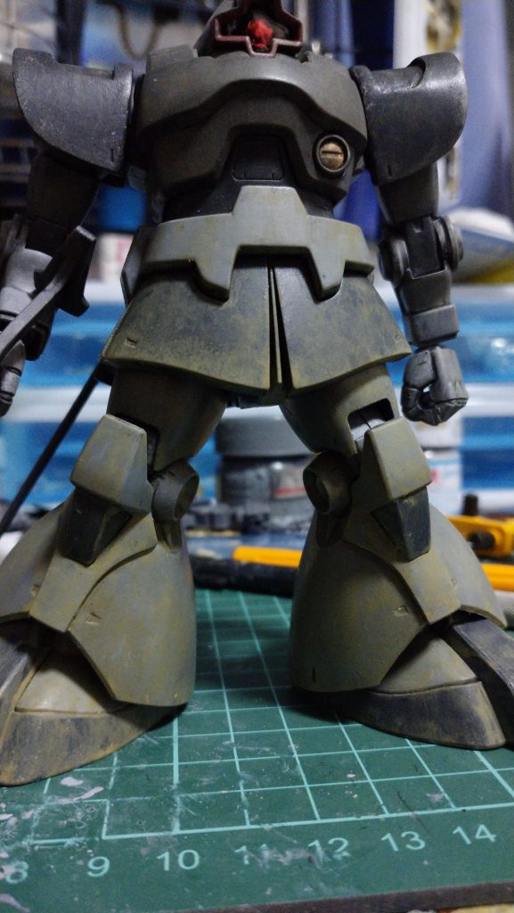 地上で運用されてたんでウェザリング