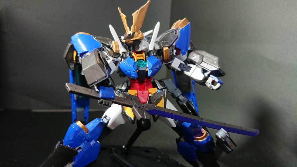 一番気に入ってるショット。刀キレイに塗れた！