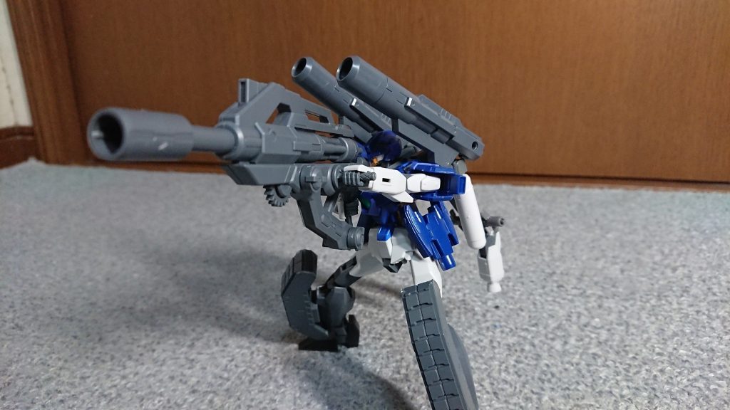 得物はスピニングブラスターです