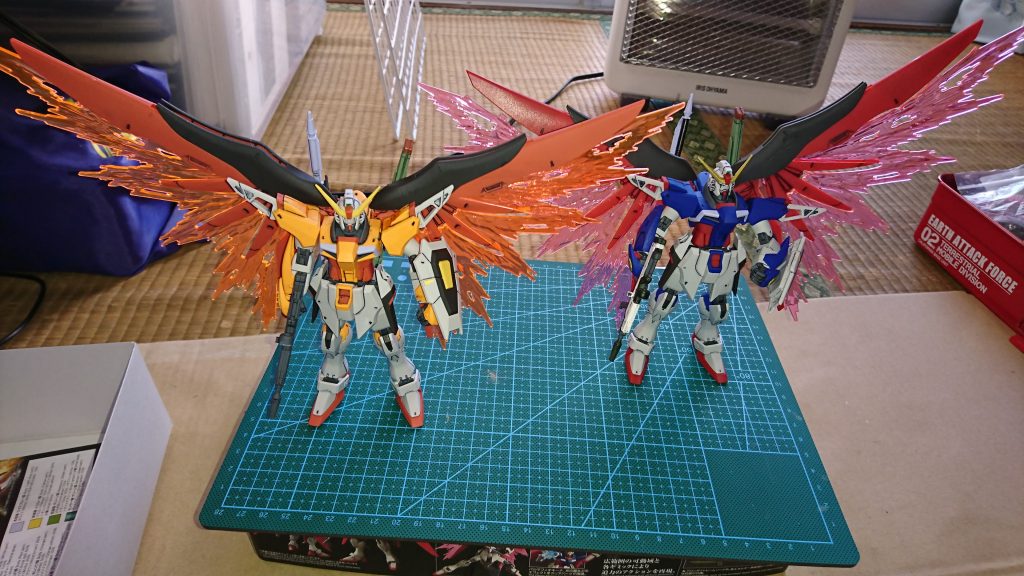 ＨＧＣＥデスティニーガンダム–3枚目/制作者：マサ128