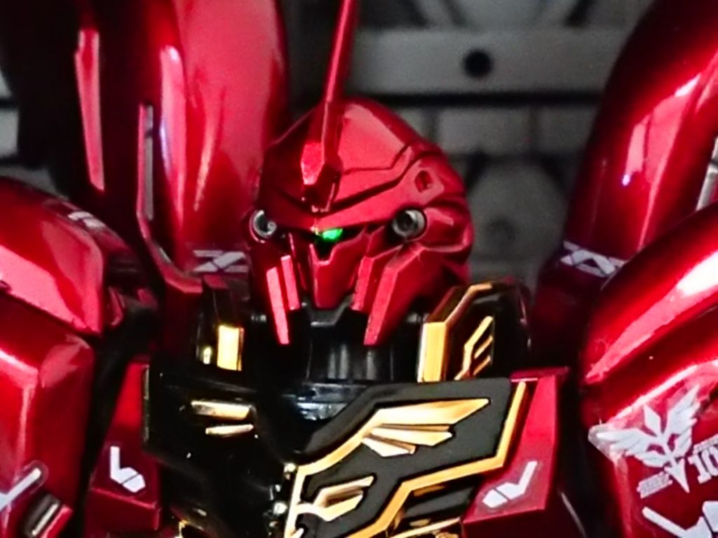 RGシナンジュ メタリックレッド–3枚目/制作者：つしま