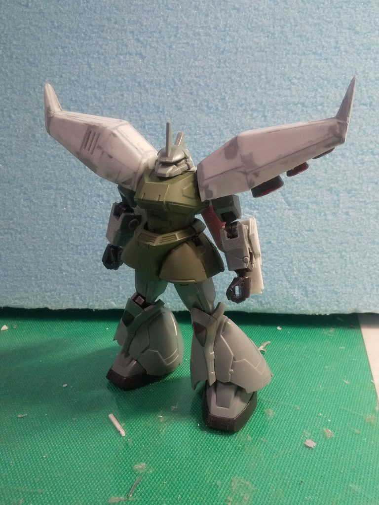 バインダー内のバーニアはMGドムのバーニアを流用