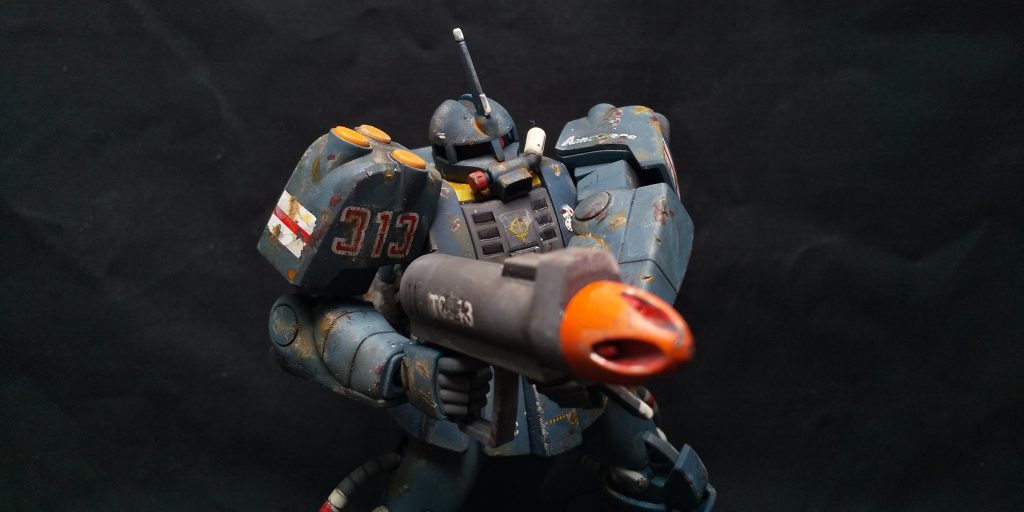 武装は消耗品ですから余りウェザリングしません