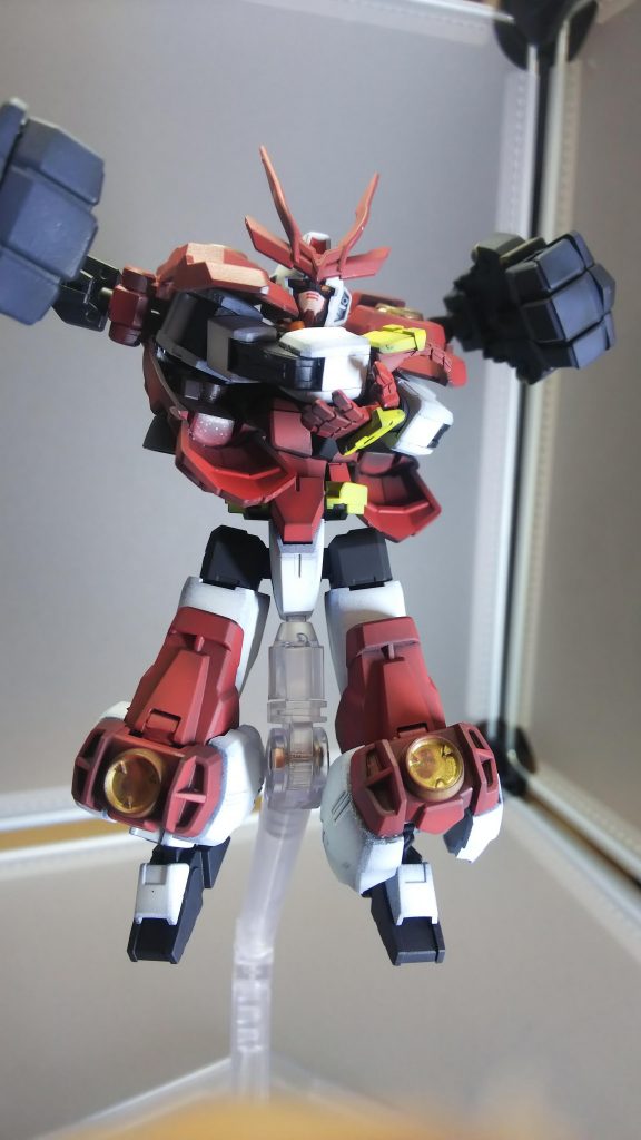 軽装ver
戦国アストレイの装備をコアガンダムに装着