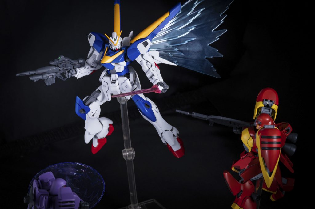 HG　V2ガンダム–5枚目/制作者：ハブヲ