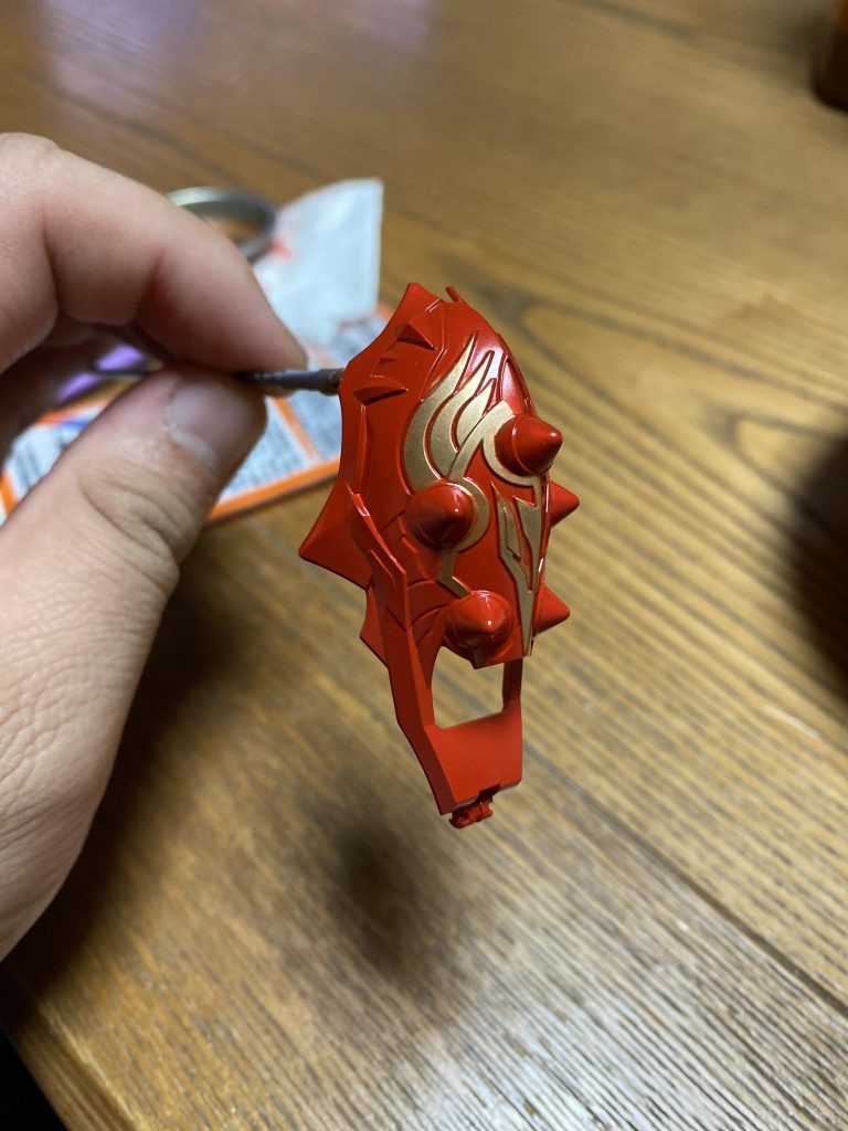 エナメル落としていく時にはガイアノーツのフィニッシュマスターが結構役に立ちました^_^